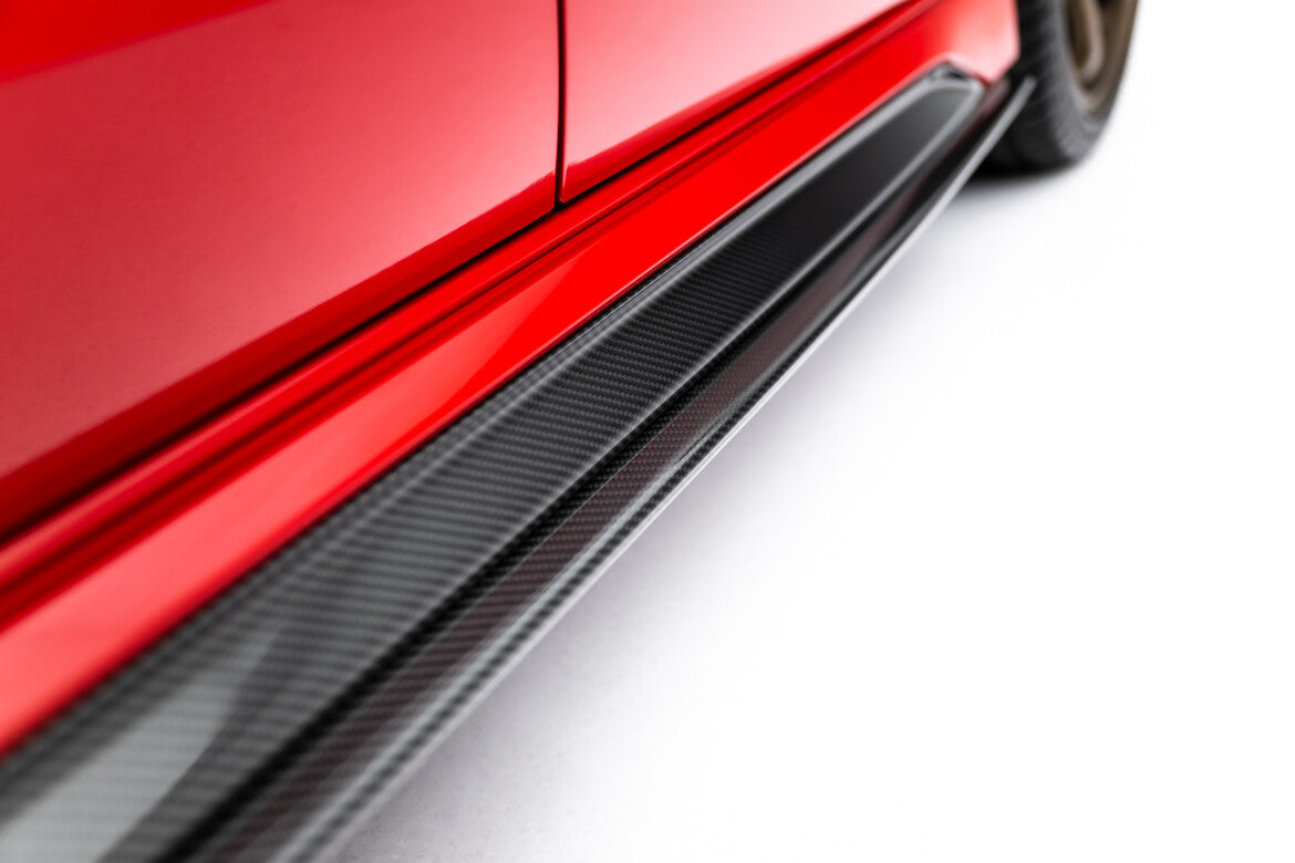 Carbon Seitenschweller Ansatz (Paar) V.1 passend für Audi RS3 Limousine 8Y FL