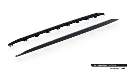 Carbon Seitenschweller Ansatz (Paar) V.2 passend für Audi RS3 Limousine 8Y FL