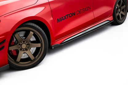 Carbon Set Seitenschweller Ansatz (Paar)passend für Audi RS3 Limousine 8Y FL