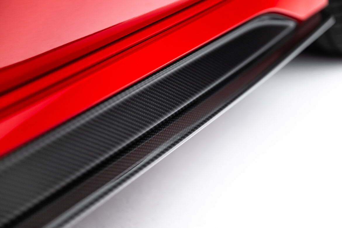 Carbon Set Seitenschweller Ansatz (Paar)passend für Audi RS3 Limousine 8Y FL