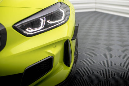 Carbon Stoßstangen Flaps Wings vorne Canards passend für BMW 1er M-Paket / M135i / 128ti F40