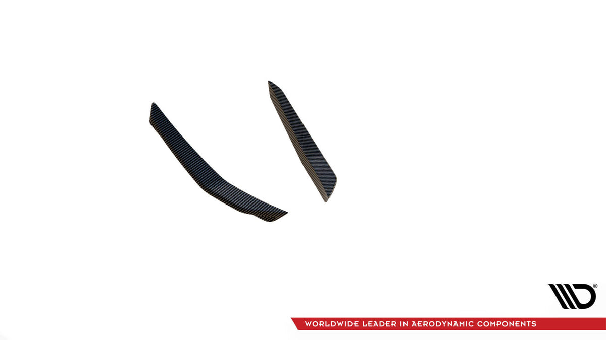 Carbon Stoßstangen Flaps Wings vorne Canards passend für BMW M4 G82 Competition