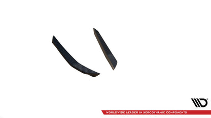 Carbon Stoßstangen Flaps Wings vorne Canards passend für BMW M4 G82 Competition