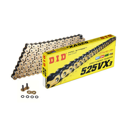 DID Kettensatz für KTM SMR 990 09-11 525 VX3 Kettenkit