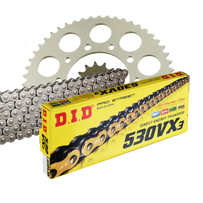 DID Kettensatz für Triumph Trident 750 92-98 530 VX3 Kettenkit
