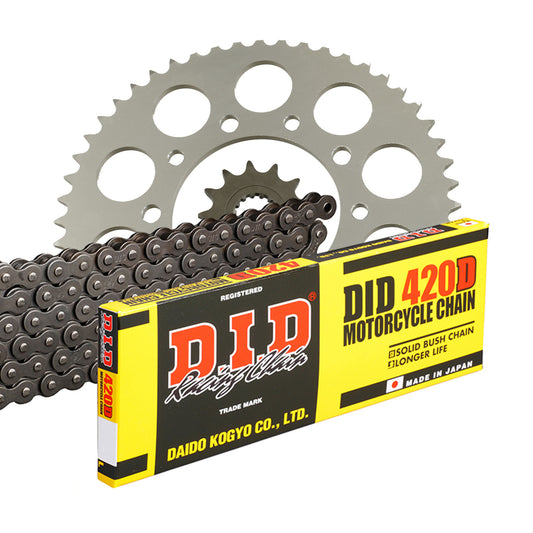 DID Kettensatz für KTM SX 60 98-00 420 D Kettenkit