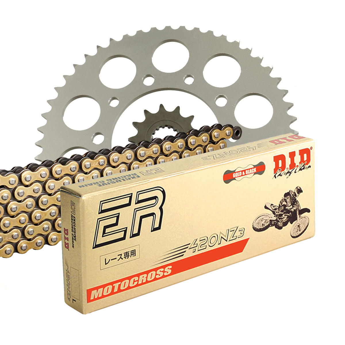DID Kettensatz für Kawasaki KX 65 23-24 420 NZ3 Kettenkit