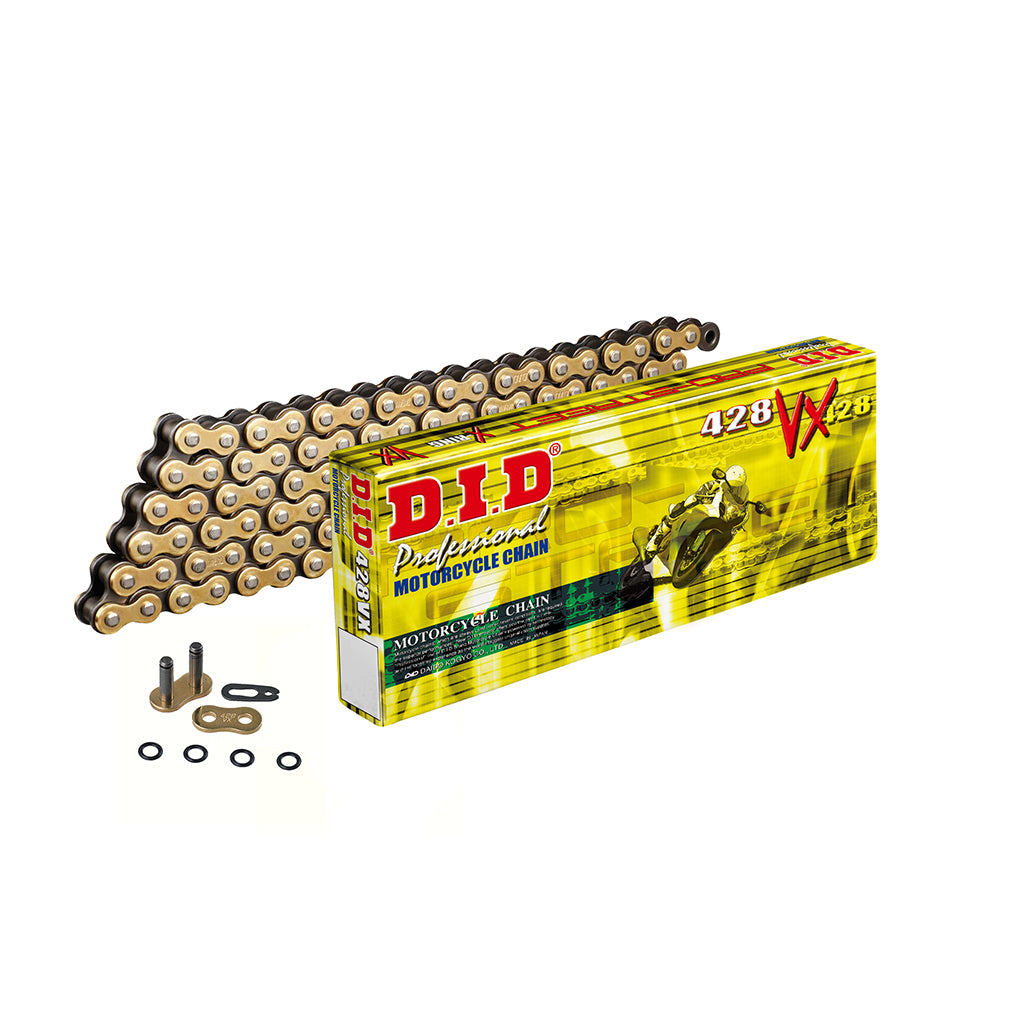 DID Kette 428 VX G&B 80 mit Clip-Schloss