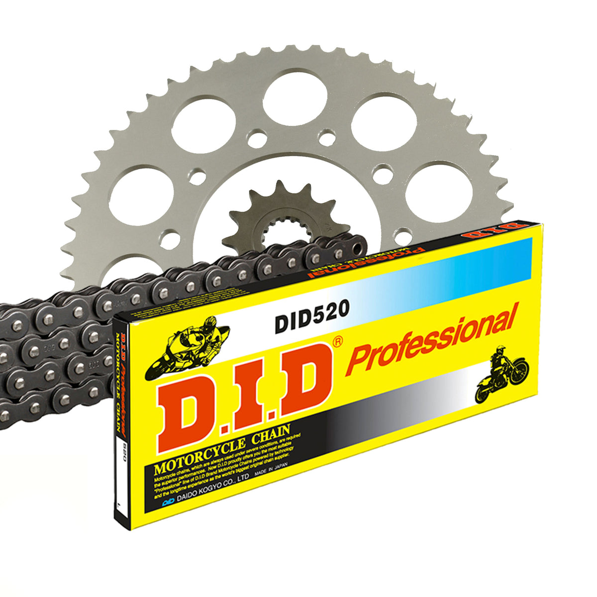 DID Kettensatz für Suzuki RM 250 1998 520 Kettenkit