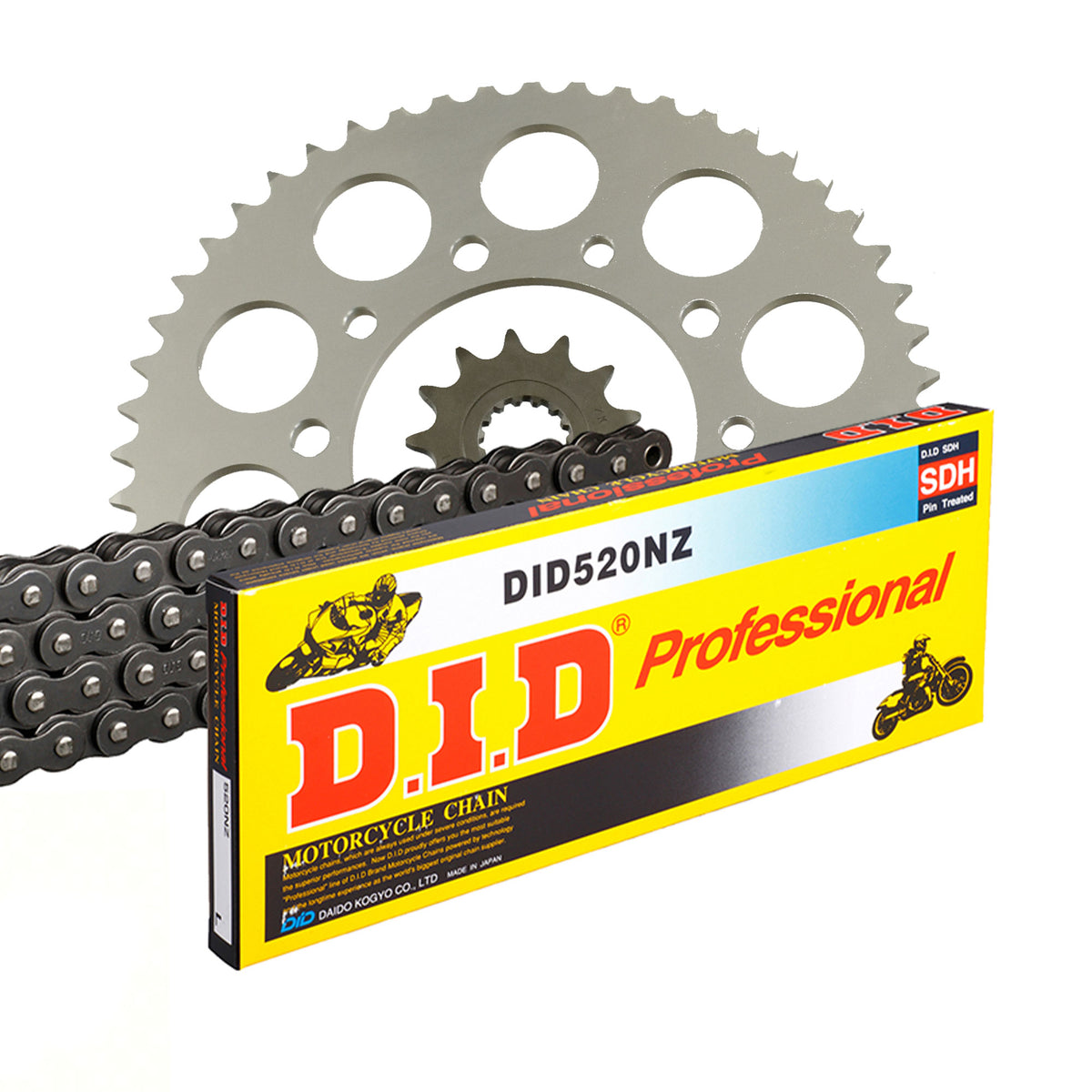DID Kettensatz für Honda CL 250 SC 82-84 520 NZ Kettenkit