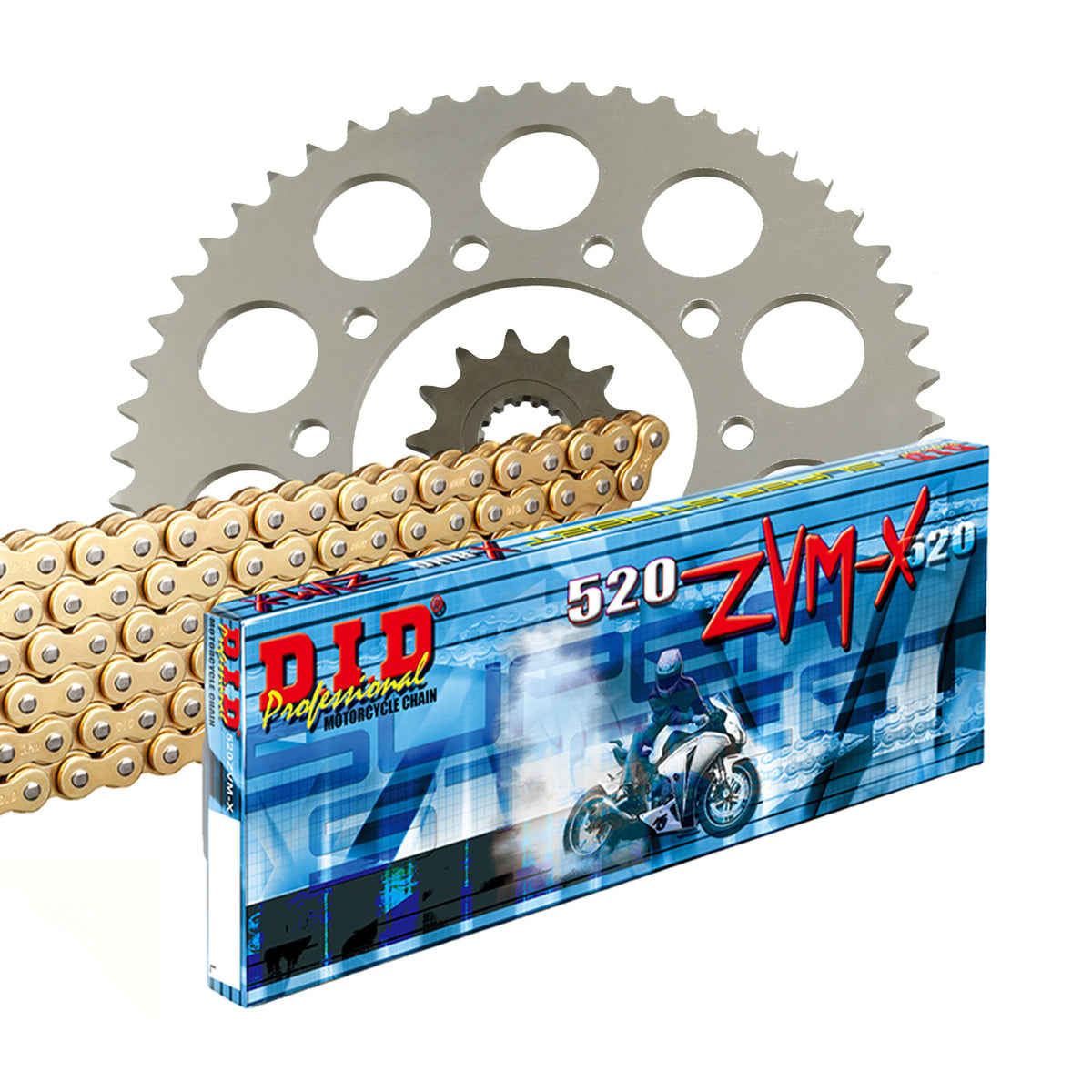 DID Kettensatz für Beta RR 350 Enduro EFI 15-19 520 ZVMX Kettenkit