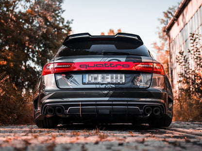 Dach Spoiler Heckspoiler passend für Audi S6 / A6 S-Line C7 / C7 FL Avant