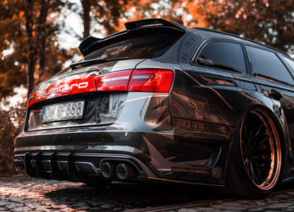 Dach Spoiler Heckspoiler passend für Audi S6 / A6 S-Line C7 / C7 FL Avant