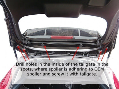Dachspoiler (RS Look) passend für Ford Fiesta Mk7 / Mk7 FL
