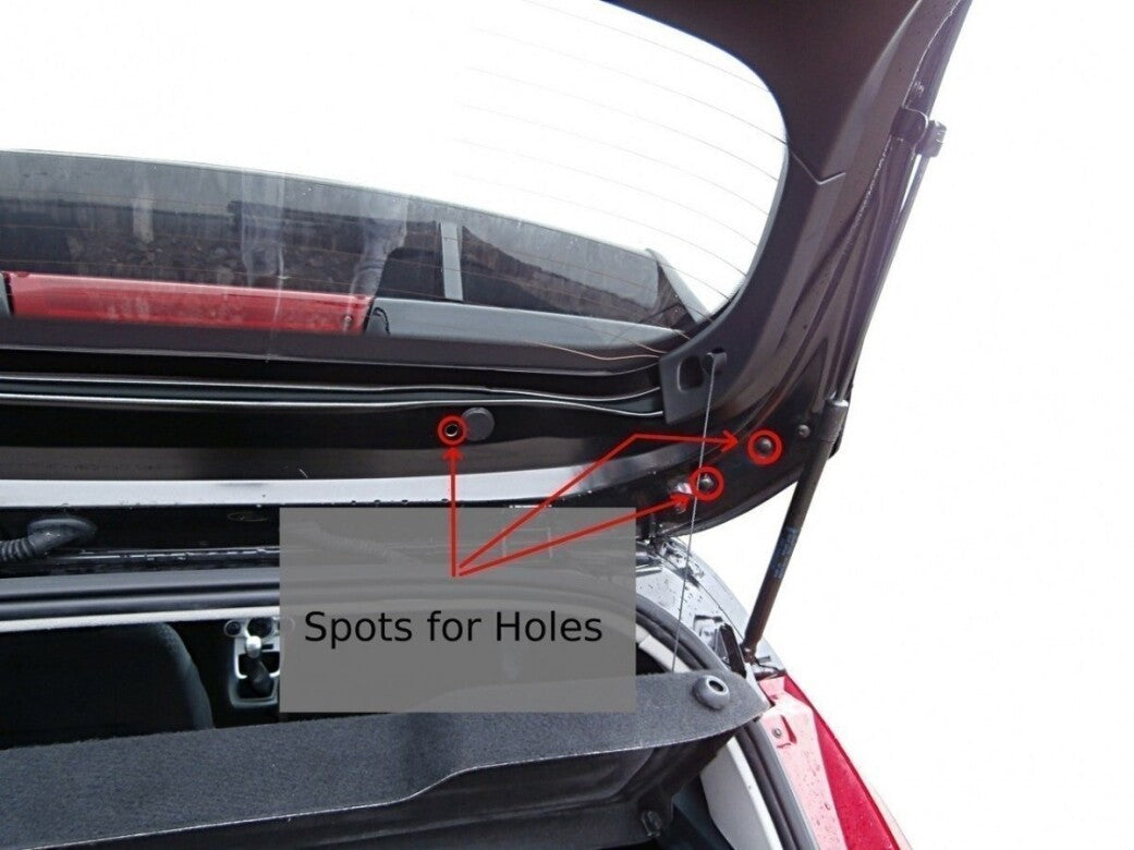 Dachspoiler (RS Look) passend für Ford Fiesta Mk7 / Mk7 FL