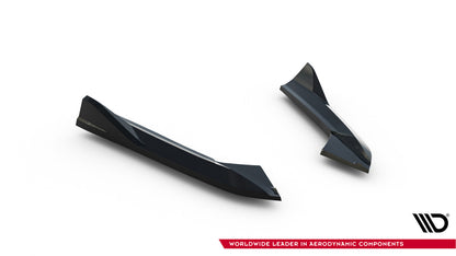 Diffusor Flaps passend für Audi A3 Limousine 8V schwarz Hochglanz