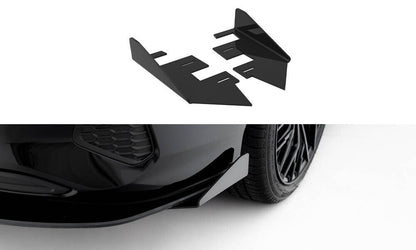 Diffusor Flaps passend für Audi A3 Limousine 8Y schwarz Hochglanz