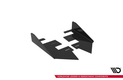 Diffusor Flaps passend für Audi A3 Limousine 8Y schwarz Hochglanz