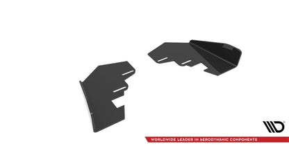 Diffusor Flaps passend für Audi A3 Sportback 8Y schwarz Hochglanz