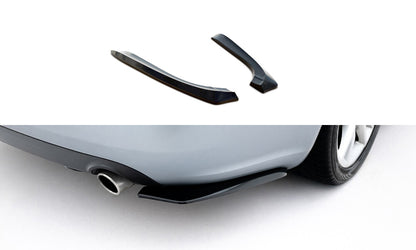 Diffusor Flaps passend für Audi A4 B7 schwarz Hochglanz