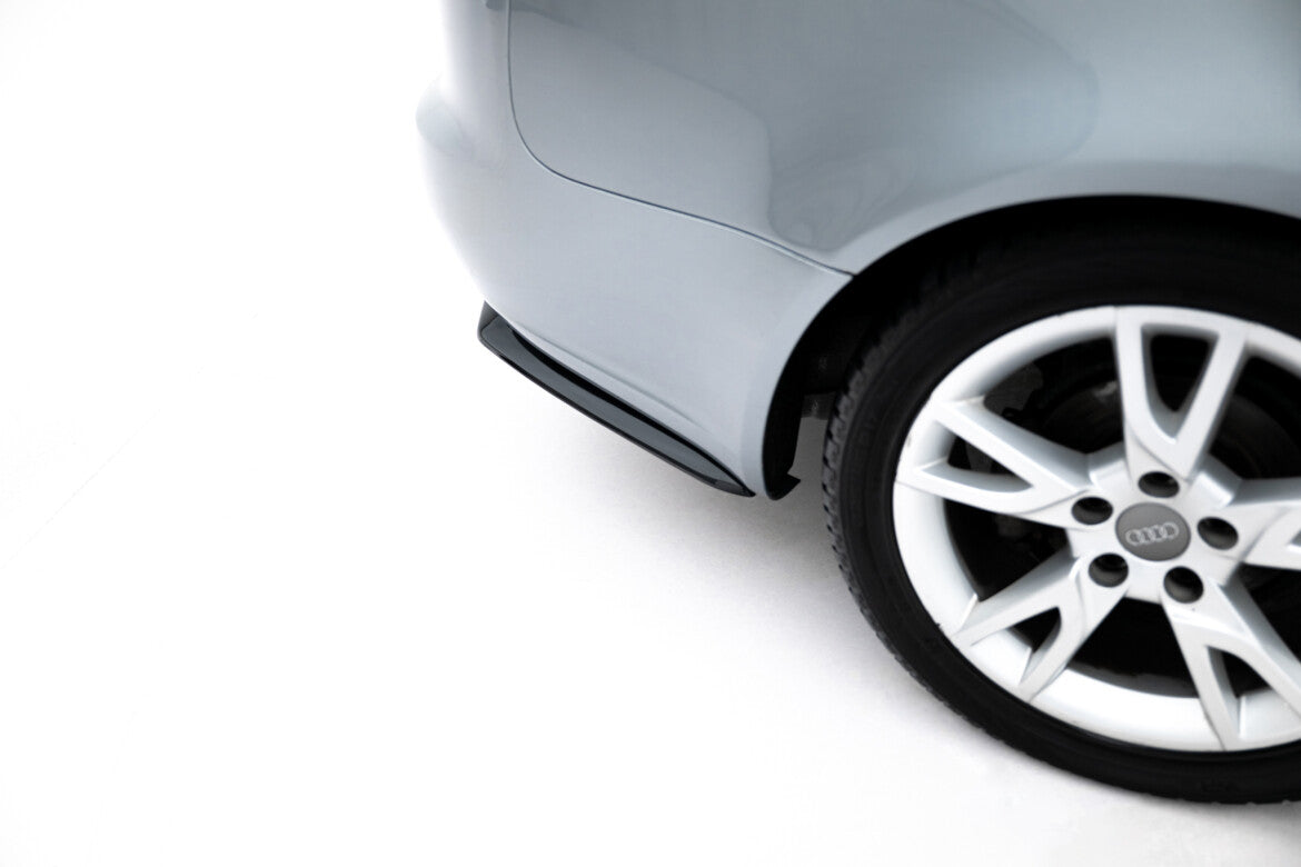 Diffusor Flaps passend für Audi A4 B7 schwarz Hochglanz