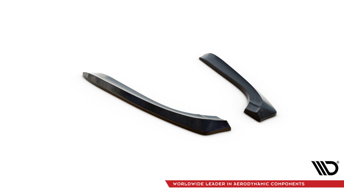 Diffusor Flaps passend für Audi A4 B7 schwarz Hochglanz