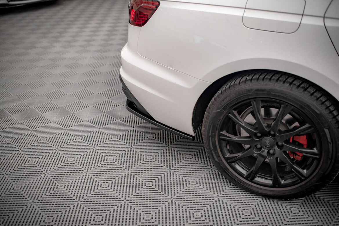 Diffusor Flaps passend für Audi A4 B9 FL schwarz Hochglanz
