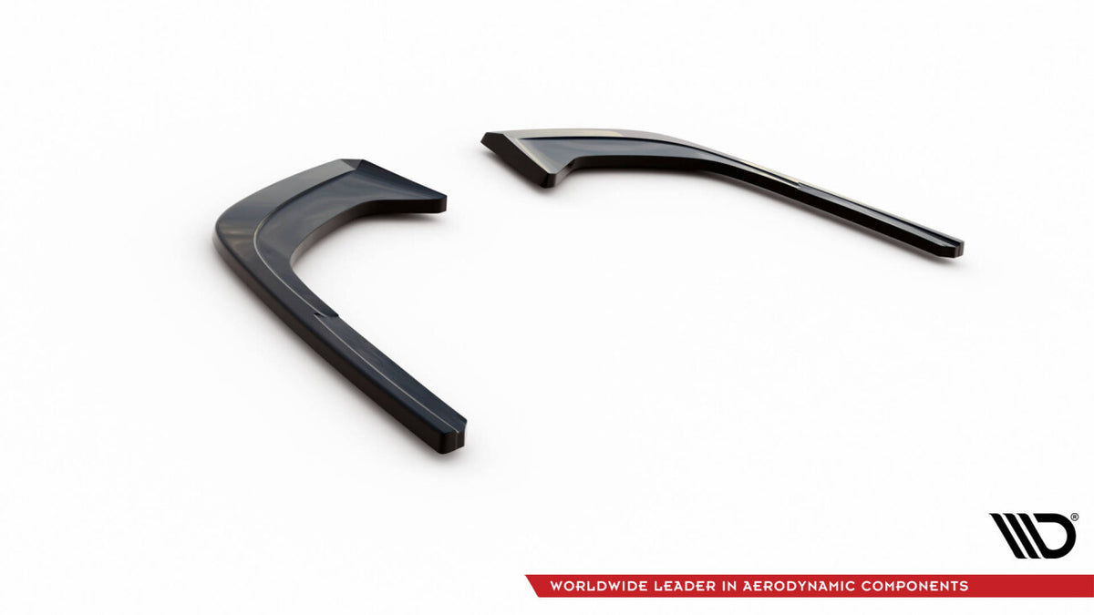 Diffusor Flaps passend für Audi A4 B9 FL schwarz Hochglanz