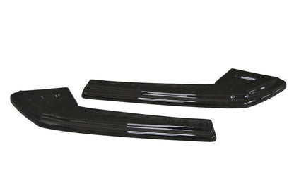 Diffusor Flaps passend für Audi A4 B9 S-Line schwarz Hochglanz