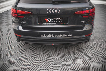 Diffusor Flaps passend für Audi A4 B9 schwarz Hochglanz