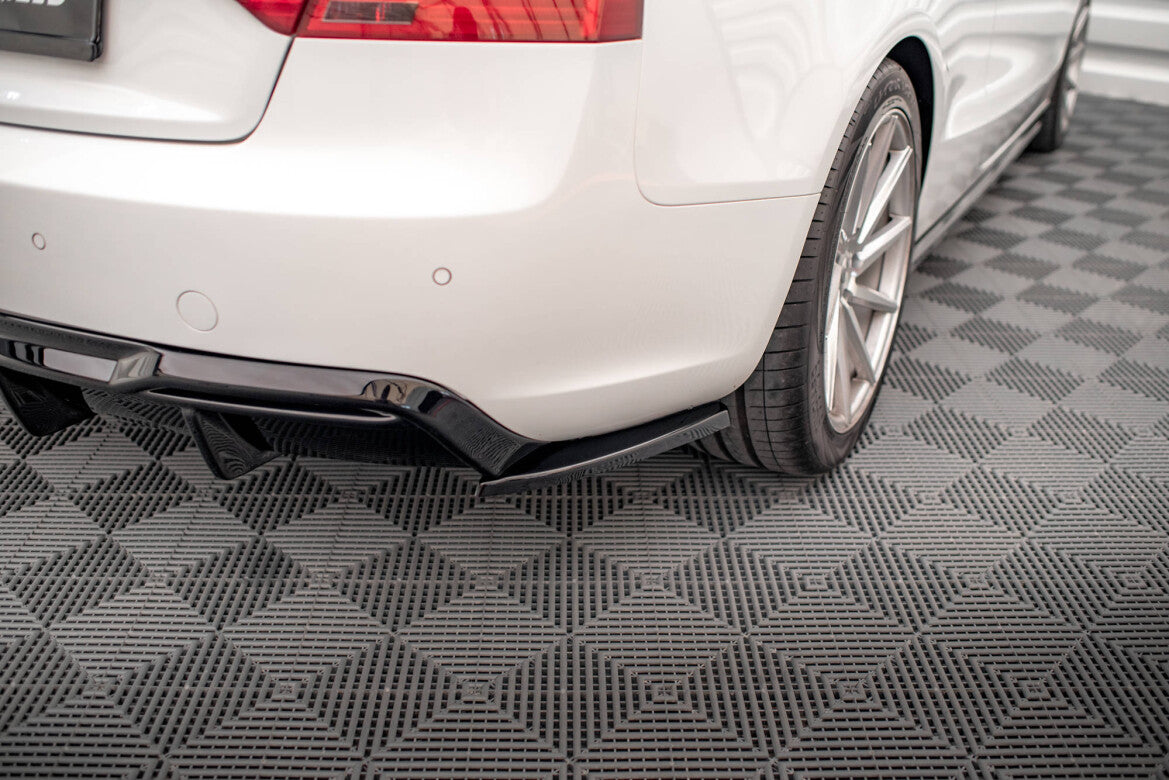 Diffusor Flaps passend für Audi A5 Coupe 8T FL schwarz Hochglanz