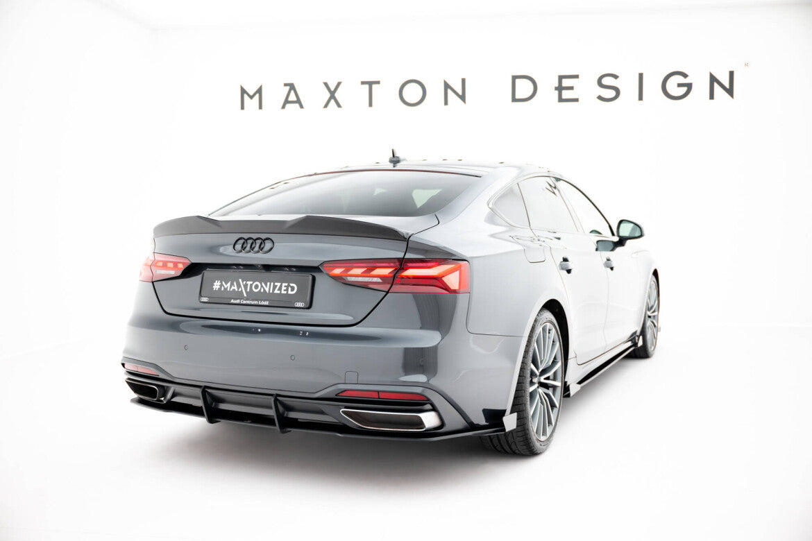 Diffusor Flaps passend für Audi A5 F5 FL schwarz Hochglanz