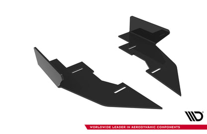 Diffusor Flaps passend für Audi A5 F5 FL schwarz Hochglanz