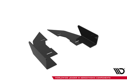 Diffusor Flaps passend für Audi A5 F5 FL schwarz Hochglanz