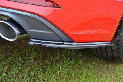 Diffusor Flaps passend für Audi A5 F5 S-Line schwarz Hochglanz