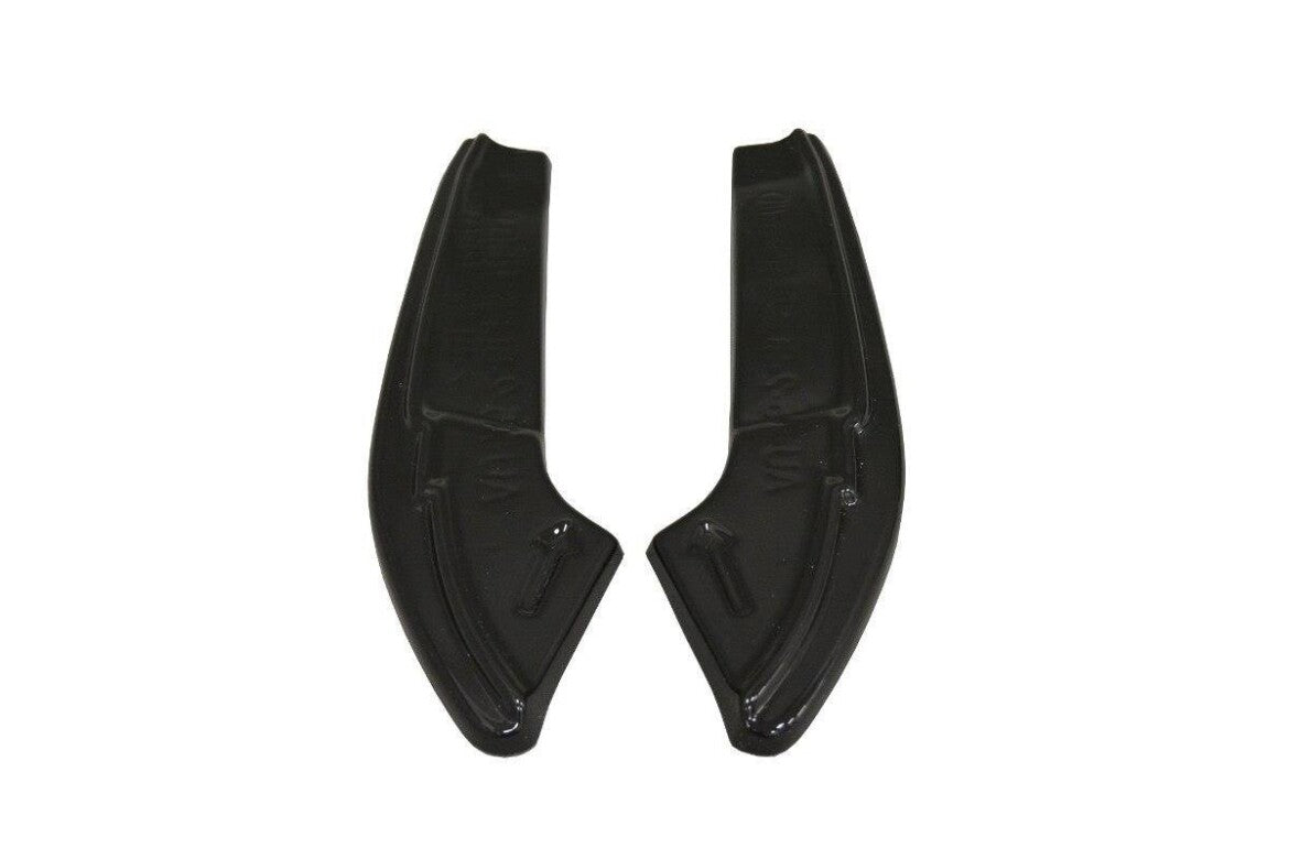 Diffusor Flaps passend für Audi A5 F5 S-Line schwarz Hochglanz
