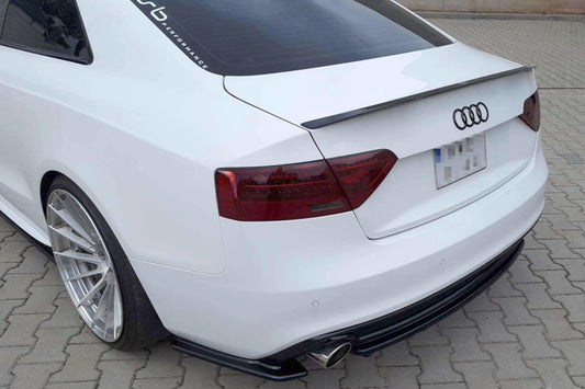 Diffusor Flaps passend für Audi A5 S-Line 8T FL FL schwarz Hochglanz