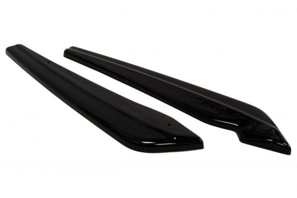 Diffusor Flaps passend für Audi A6 C7 S-LINE AVANT Carbon Look
