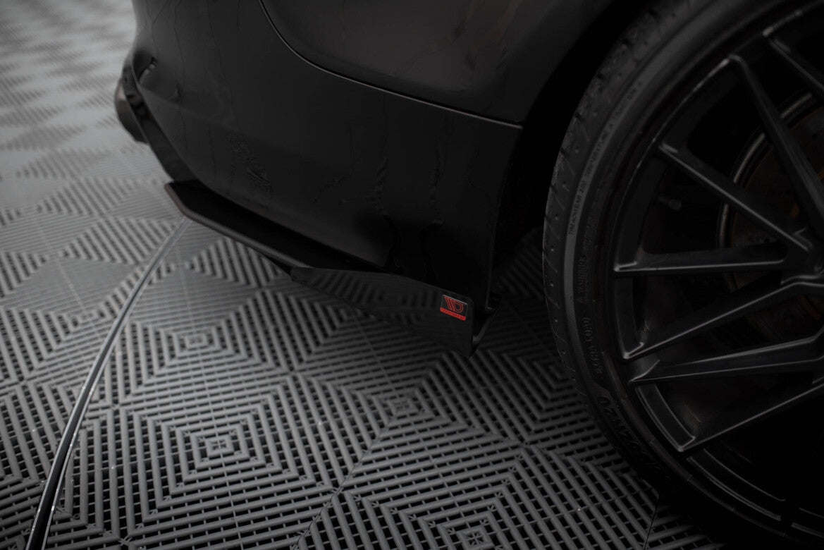 Diffusor Flaps passend für Audi A7 S-Line C7 schwarz Hochglanz