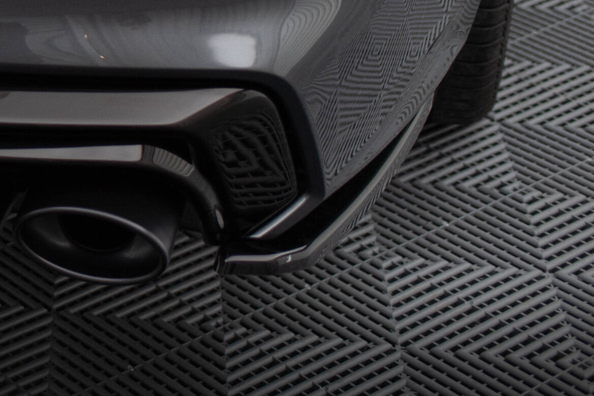 Diffusor Flaps passend für Audi A7 S-Line C8 / S7 C8 / C8 FL / S7 FL schwarz Hochglanz