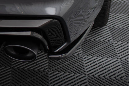 Diffusor Flaps passend für Audi A7 S-Line C8 / S7 C8 / C8 FL / S7 FL schwarz Hochglanz
