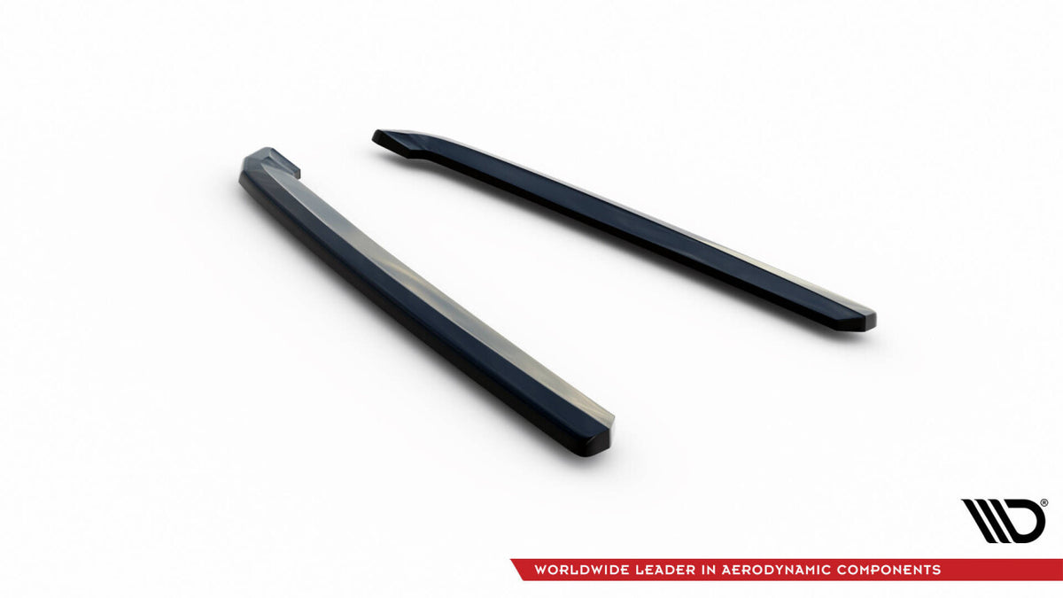 Diffusor Flaps passend für Audi A7 S-Line C8 / S7 C8 / C8 FL / S7 FL schwarz Hochglanz