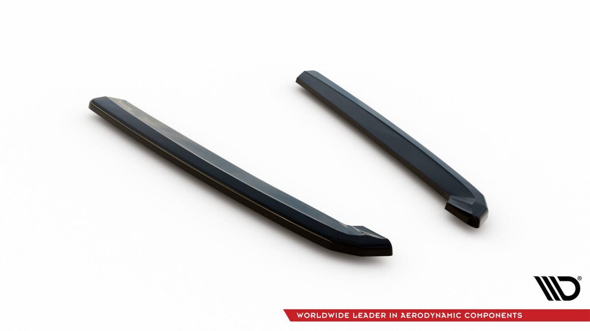 Diffusor Flaps passend für Audi A7 S-Line C8 / S7 C8 / C8 FL / S7 FL schwarz Hochglanz