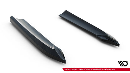 Diffusor Flaps passend für Audi A7 S-Line / S7 C7 schwarz Hochglanz