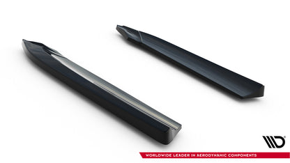 Diffusor Flaps passend für Audi A7 S-Line / S7 C7 schwarz Hochglanz