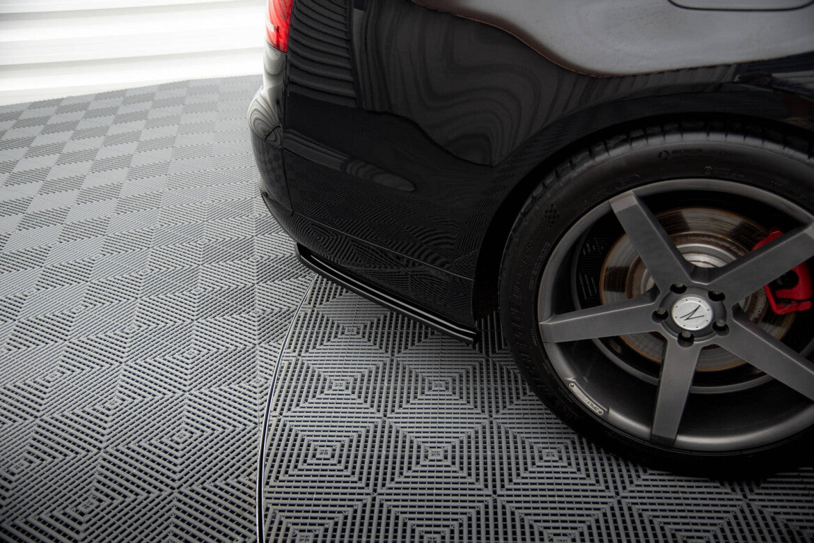 Diffusor Flaps passend für Audi A8 D4 schwarz Hochglanz