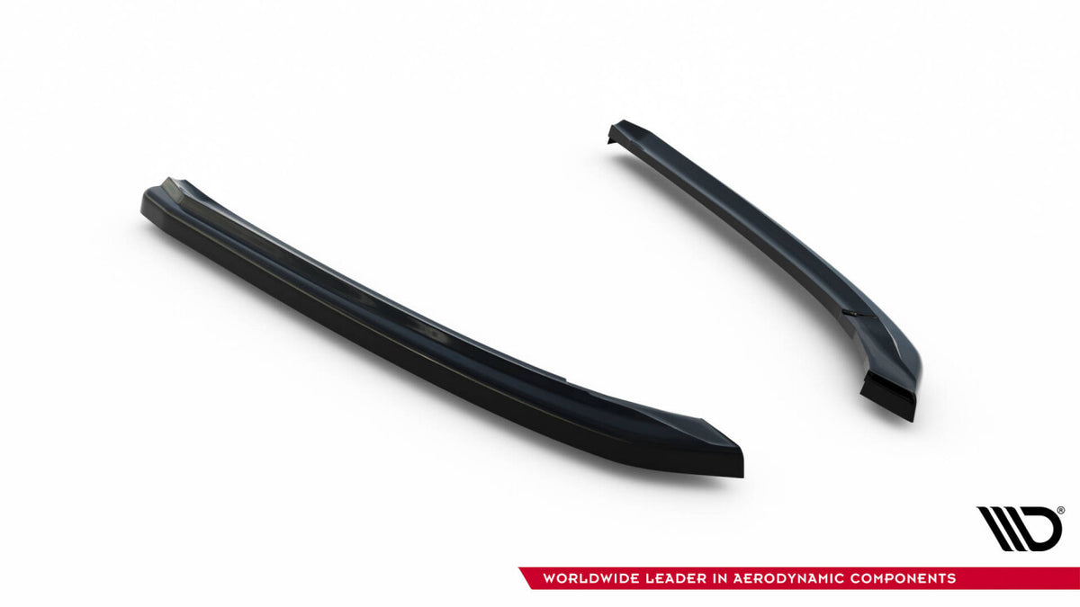 Diffusor Flaps passend für Audi A8 D4 schwarz Hochglanz