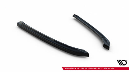 Diffusor Flaps passend für Audi A8 D4 schwarz Hochglanz