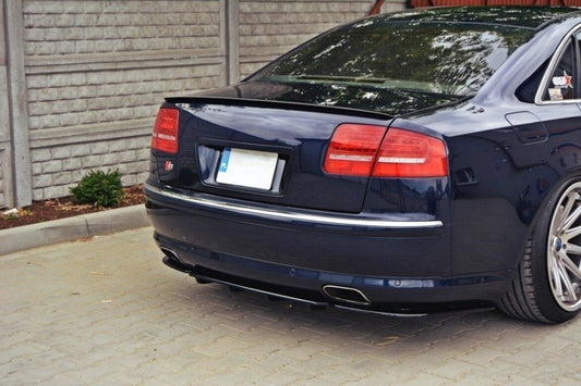 Diffusor Flaps passend für Audi A8 W12 D3 schwarz Hochglanz