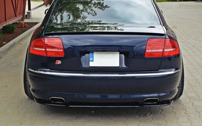 Diffusor Flaps passend für Audi A8 W12 D3 schwarz Hochglanz